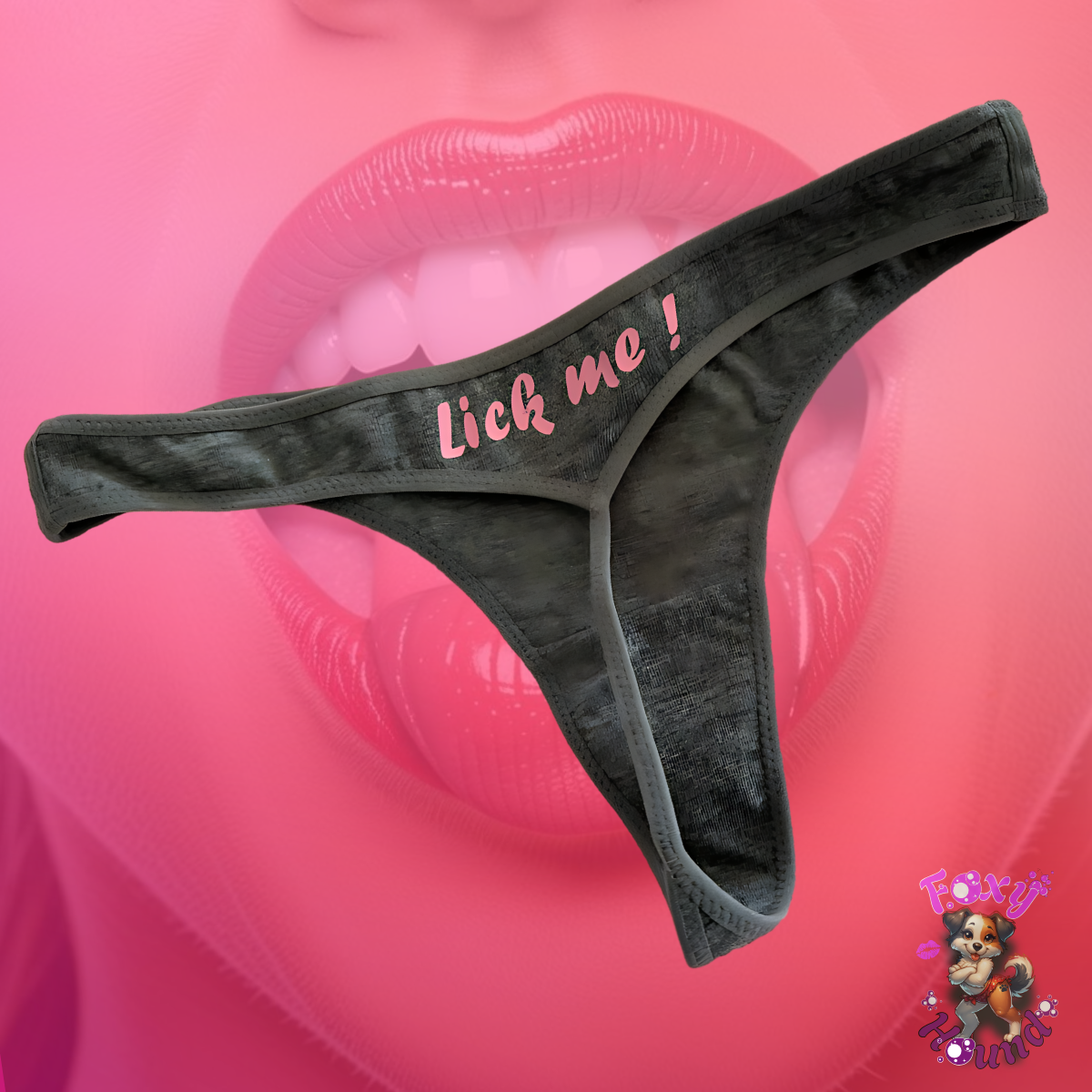 Sexy Thong with Naughty Message